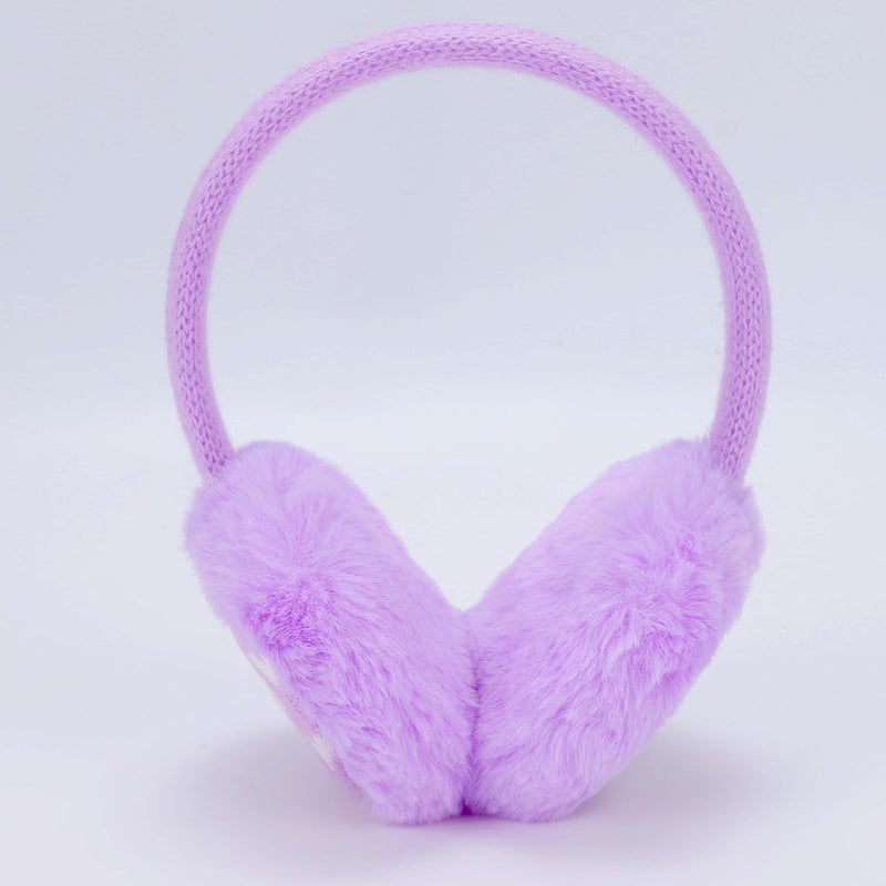 Ztl Kids Knit Earmuffs Winter Outdoor Plush Ear Warmers for Boys Girls 4-16 Years - Image 3
